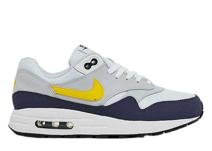 Nike Air Max 1 White Yellow Blue (GS) - DZ3307-107